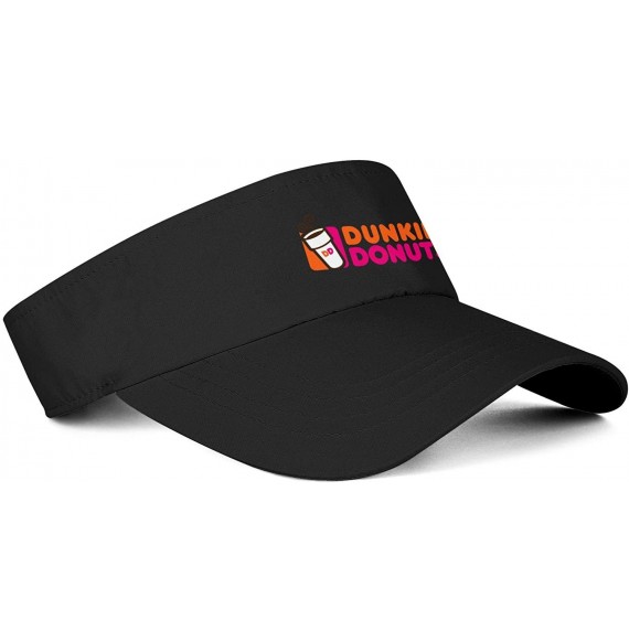 Baseball Caps Dunkin-Donuts-Coffee-Logo Men's Washed Mesh Cap Tennis Hat Baseball Cap Truck Driver Hat Golf Bucket Cap Dad Ha...