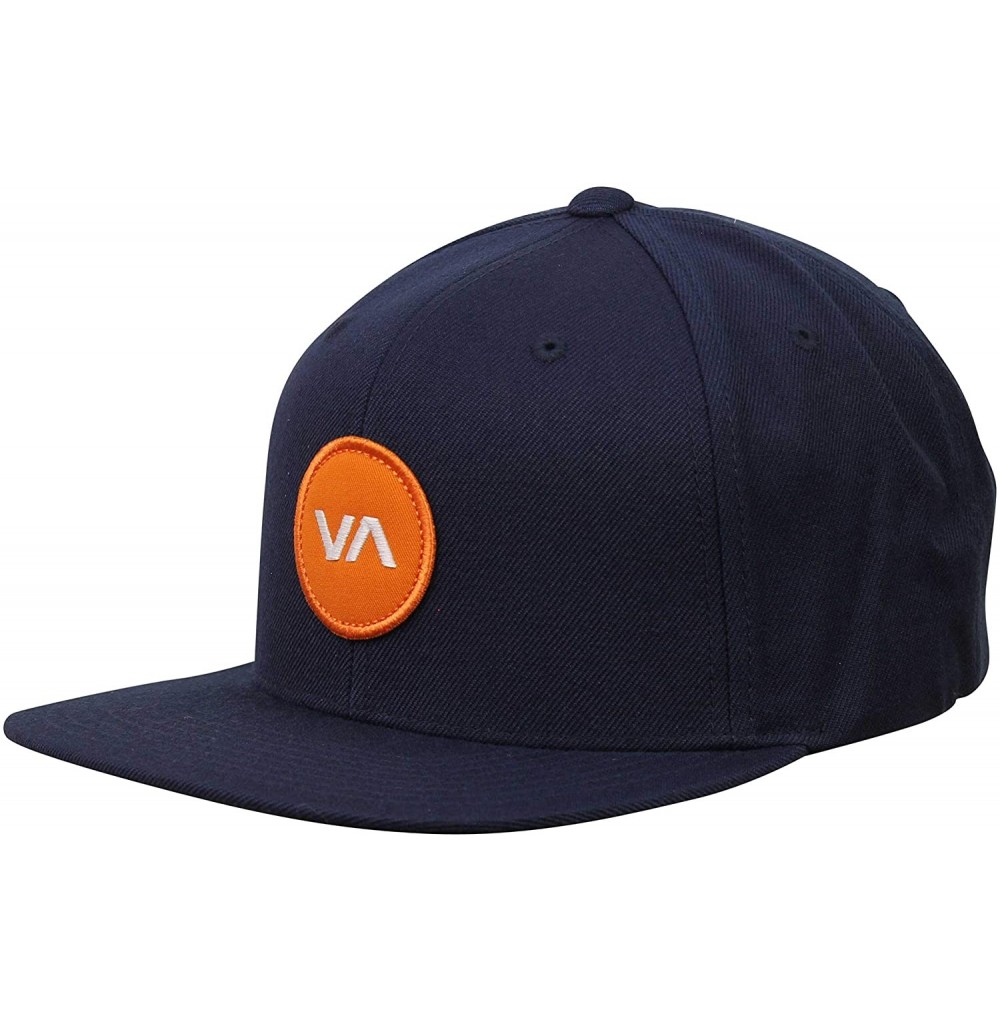 Baseball Caps Va Patch Snapback Hat - Dark Navy - C118YQTGNR7