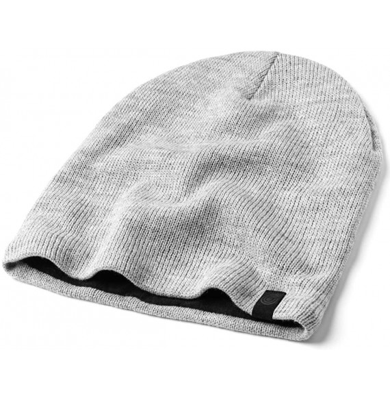 Skullies & Beanies Warm Beanie Hat Fleece Lined - Slight Slouchy Style - Keep Your Head Warm and Cozy in Cold Weathers - CD18...