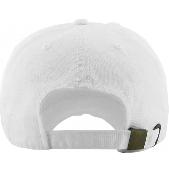Baseball Caps Dad Hat Trust No One Hustle Savage Vibe Baseball Cap Adjustable Cotton Vintage - (5.4) White Slime Vintage - CI...