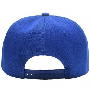 Baseball Caps Snapback Personalized Outdoors Picture Baseball - Blue - CU18I8YAMQ0
