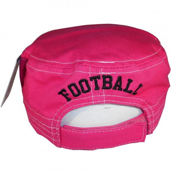 Baseball Caps Women's Castro Cadet Hat Football Mom One Size (One Size- Hot Pink) - CF11AAPXI7H