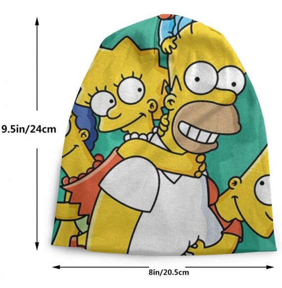 Skullies & Beanies Bart Simpson Knitted Children Fashion Hatsoft - Black4 - CH198COLU36