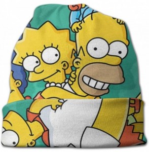 Skullies & Beanies Bart Simpson Knitted Children Fashion Hatsoft - Black4 - CH198COLU36