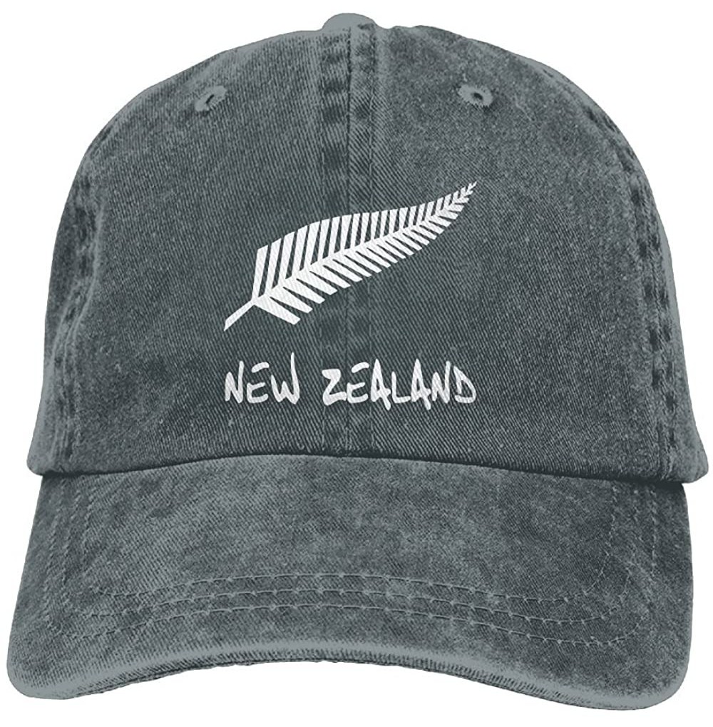 Cowboy Hats Cap New Zealand Unisex Cotton Denim Hat Washed Retro Gym Hat - Deep Heather - CY189QZIQ2W