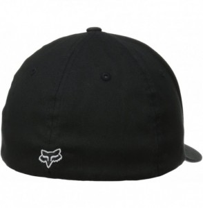 Baseball Caps Mens Flex 45 Flexfit Hat - Black/White - CZ11OP6PFQ1