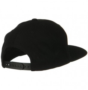 Baseball Caps Sonette/Yupoong Wool Blend Prostyle Snapback Cap - Black - CL118E481OX