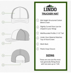 Baseball Caps Trucker Hat - The Great Outdoors - Graphite/Neon - CT182W8QH0U