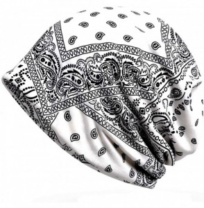 Skullies & Beanies Cotton Fashion Beanies Chemo Caps Cancer Headwear Skull Cap Knitted hat Scarf for Women - 4pack - CG18Q724ENI