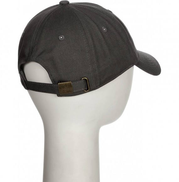 Baseball Caps Custom Hat A to Z Initial Letters Classic Baseball Cap- Charcoal Hat White Navy - Letter V - CB18ESY0ZNO