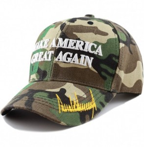 Baseball Caps Original Exclusive Donald Trump 2020" Keep America Great/Make America Great Again 3D Cap - 2. Wood Camo - CT18N...