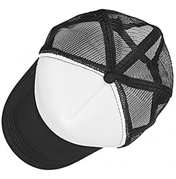 Baseball Caps Customized Trucker Hat Personalized Baseball Cap Adjustable Snapback Men Women Sports Hat - Trucker Brown - CX1...