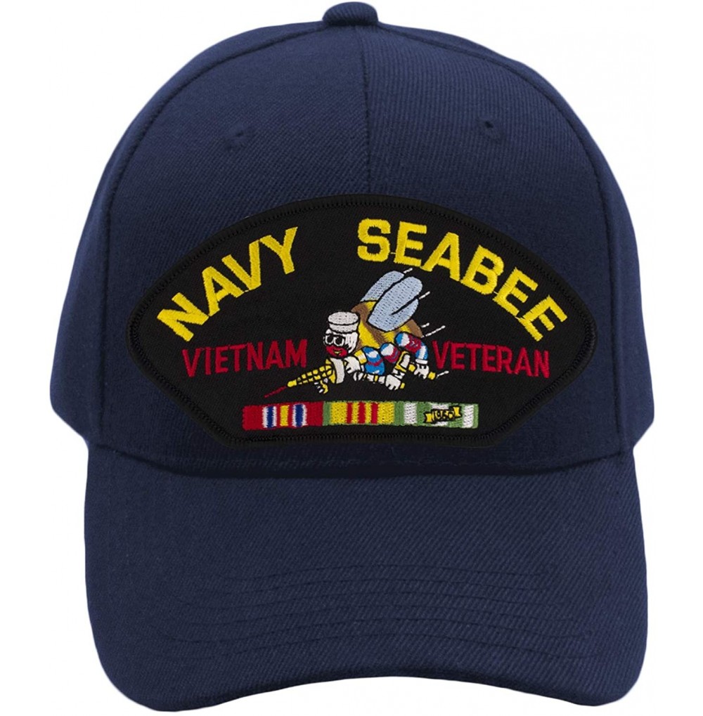 Baseball Caps US Navy Seabee - Vietnam War Veteran Hat/Ballcap Adjustable One Size Fits Most - CY18K3U9X6H