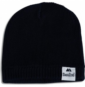 Skullies & Beanies 100% Cotton Beanie for Cool Everyday Wear in Solid Colors Men and Women - Black - CJ18TNAU379
