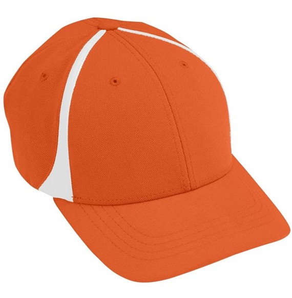 Baseball Caps Mens 6310 - Orange/White - C411Q3LJUX5