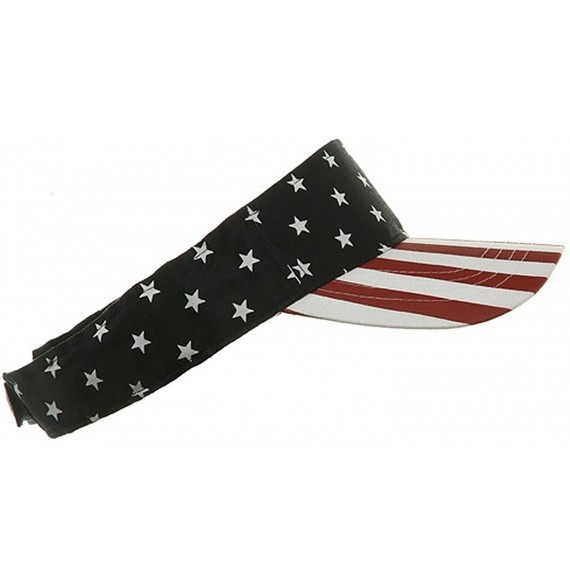 Visors USA Flag Visor-USA Star Stripe W40S44B - CD111CSPDMV