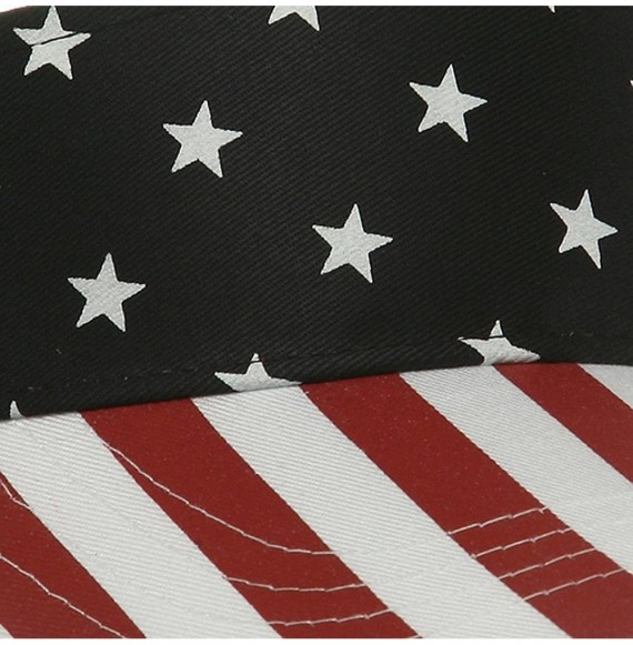Visors USA Flag Visor-USA Star Stripe W40S44B - CD111CSPDMV