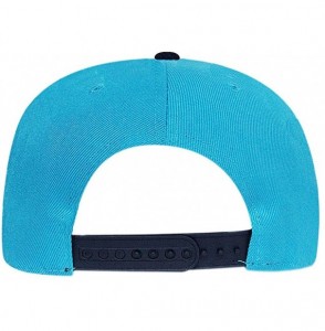 Baseball Caps unisex casual flat bill visor hats hip hop caps embroidery gesture - Color2 - CX11ZNMSPF9