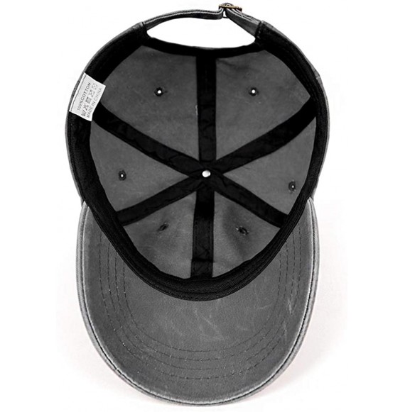 Baseball Caps Dad Hat Cotton Snapback Adjustable Denim Cap for Men Women - Grey-44 - CJ18ULE2GL8