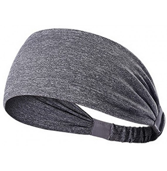 Headbands Neutral Hair Band- High Elastic Hair Band- Sports Headband- Solid Color Hair Ring- Fashion Headband - Gray - CM18XI...