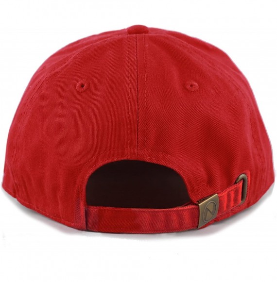 Baseball Caps Never Again & Enough School Walk Out & Gun Control Embroidered Cotton Baseball Cap Hat - Never Again-red2 - C41...