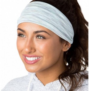 Headbands Adjustable & Stretchy Space Dye Xflex Wide Headbands for Women Girls & Teens - C718YKS76A6