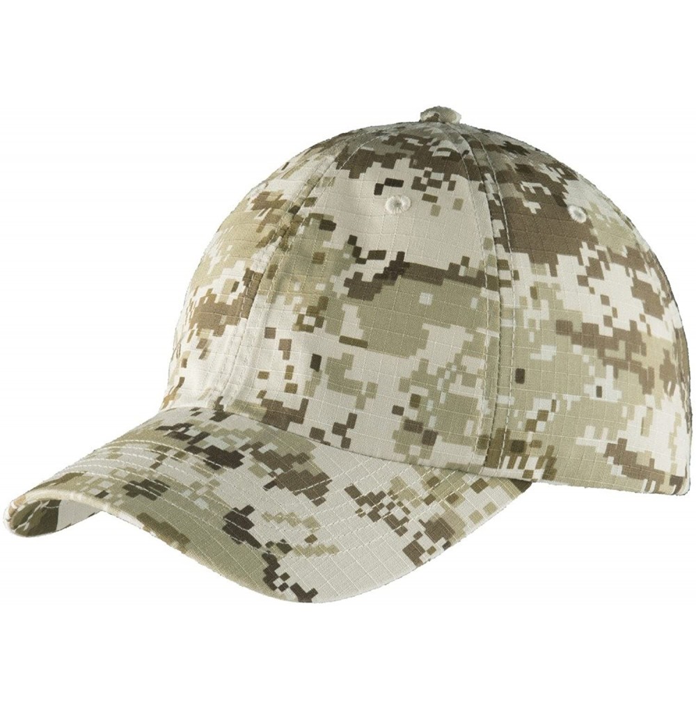 Baseball Caps Digital Ripstop Camouflage Cap. C925 - Sand Camo - CH12BX2LE41