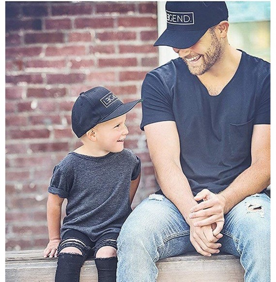 Baseball Caps Legend and Legacy Hats- Father and Son Hats- Embroidered Baseball Cap Duck Tongue Hat Outdoor Leisure Cap - CB1...