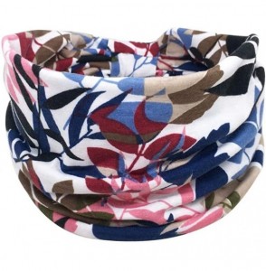 Headbands Knotted Headbands Stretch Headwrap - 4pack-11 Special Printed Floral Design Cute Headbands - CG18UZKNAXW