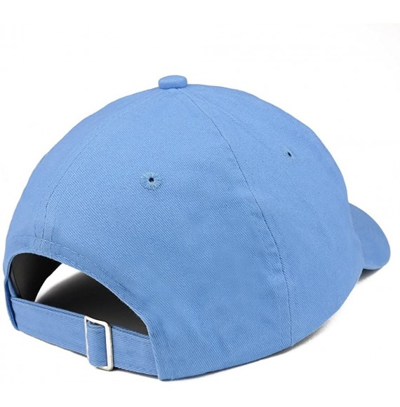 Baseball Caps World's Best Pappy Embroidered Soft Crown 100% Brushed Cotton Cap - Carolina Blue - CW18SO0Q8C9