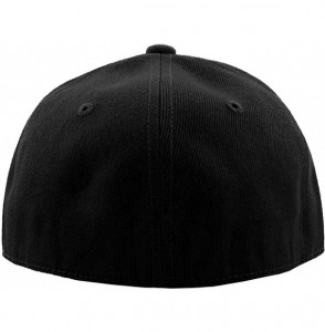Baseball Caps The Real Original Fitted Flat-Bill Hats True-Fit - 01. Black - CX11JEIBPGJ