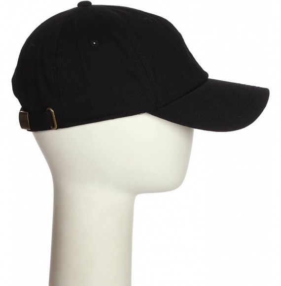Baseball Caps Customized Letter Intial Baseball Hat A to Z Team Colors- Black Cap White Red - Letter K - C518ET8GUOI