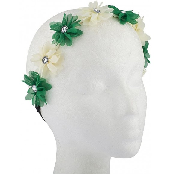 Headbands Floral Flower Crown Stretch Headband - St. Patrick's - CN12I3ITFM1