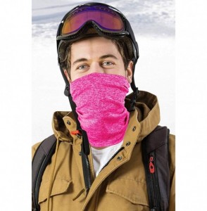 Balaclavas Face Cover Carbon Filter Bandanas Neck Gaiter Headbands Workout Sports Scarf 2-Pack - Rose - CP1987WSUUL