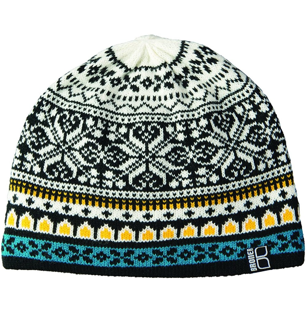 Skullies & Beanies Acrylic Nordic Jacquard Patterned Knit Beanie. Full Fleece Lining. One Size Fits Most. - CE126RL8379