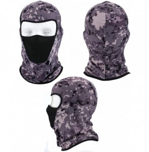 Balaclavas 4 Pieces Summer Balaclava Face Cover Windproof Fishing Cap Breathable Full Face Cover for Outdoor Activities - CX1...