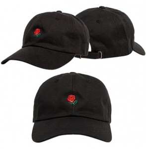 Baseball Caps Baseball Hat- 2019 New Women Embroidered Baseball Cap Summer Snapback Caps Hip Hop Hats - ✪black - CI18O02EO08