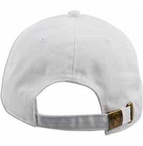 Baseball Caps Hustle Hard Cap Hat Dad Fashion Baseball Adjustable Polo Style Unconstructed New - White - CZ182ACKM5L