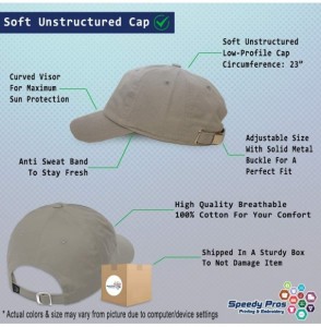 Baseball Caps Soft Baseball Cap Scuba Diving Instructor B Embroidery Dad Hats for Men & Women - Light Grey - CA18ZG34I76