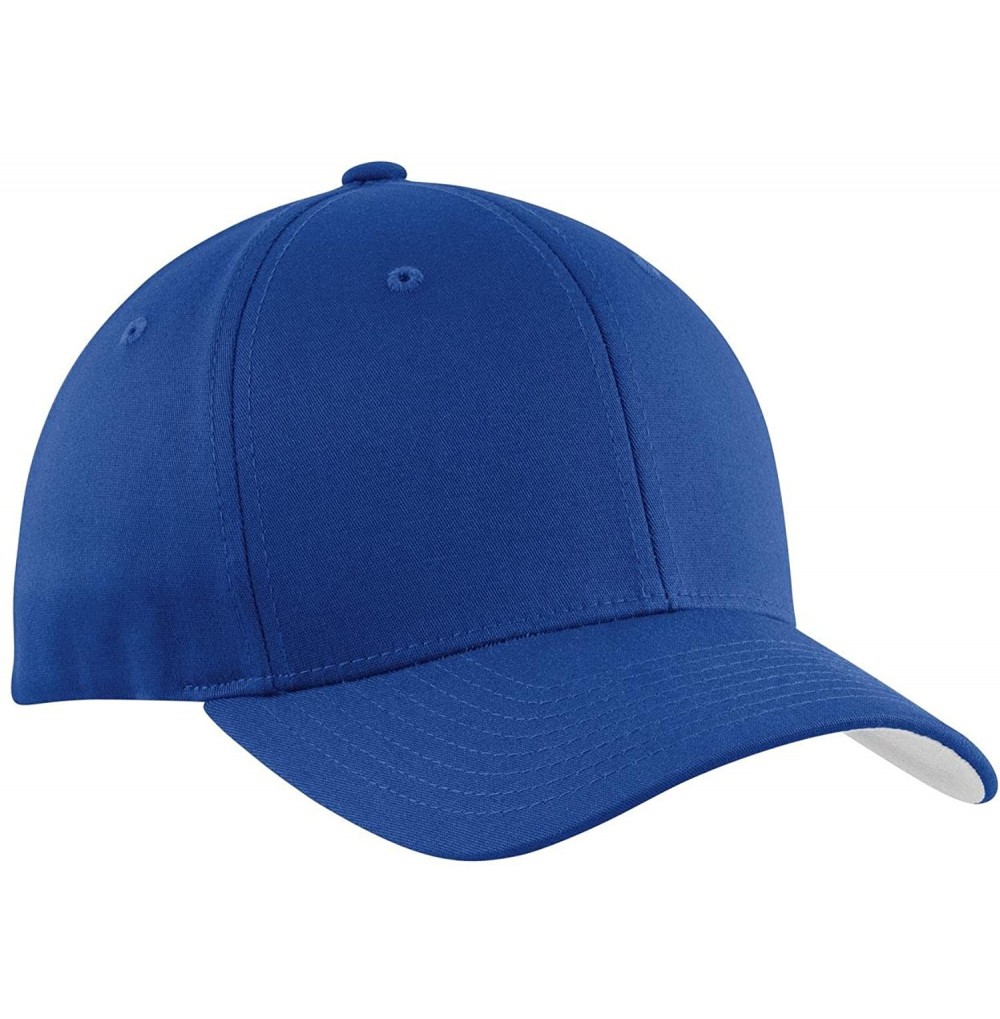 Baseball Caps Men's Flexfit Cotton Twill Cap - True Royal - CX11NGR0T7F