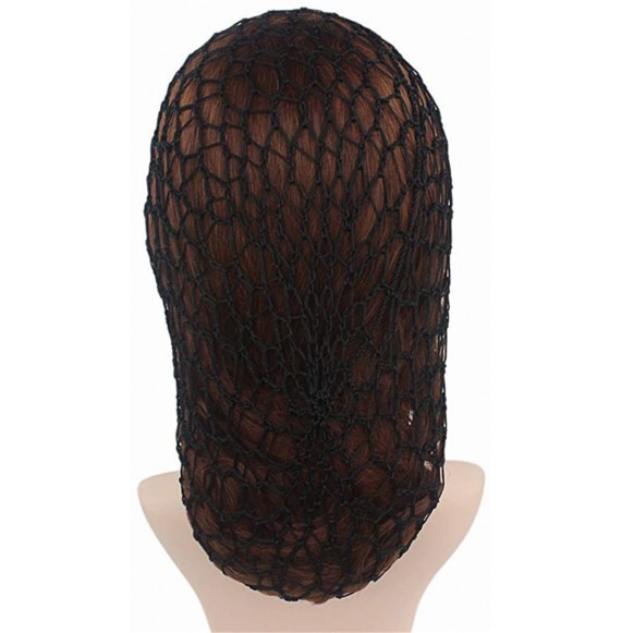 Skullies & Beanies Women Soft Rayon Snood Hat Hair Net Crocheted Hair Net Cap Mix Colors Dropshipping - Fw-12-khaki - CO18RYW...