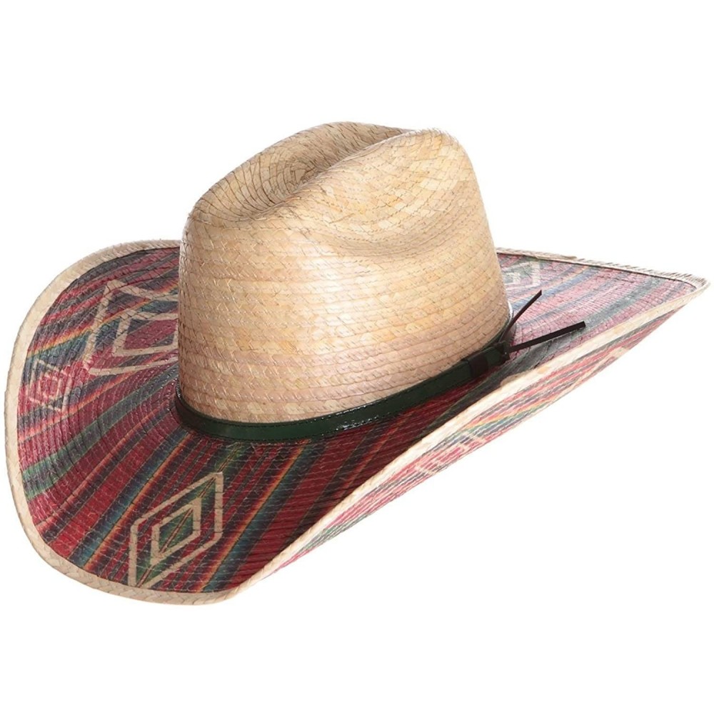 Cowboy Hats Bullhide Mens Southwestern Energy 20X Palm Leaf Hat - C0180WKAI93