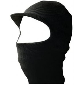 Balaclavas Face Ski Mask w/Visor - Grey - CC11C9C59SR