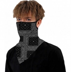 Balaclavas Printed Outdoor Cycling Hanging mask- Sports Mask Ice Silk Neck Cover Hang Ear Triangle Face Mask Tube Scarf - CP1...