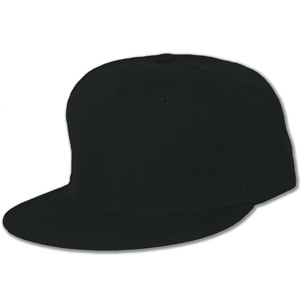 Baseball Caps Blank Baseball Hat - Black - CD112BXZYR5