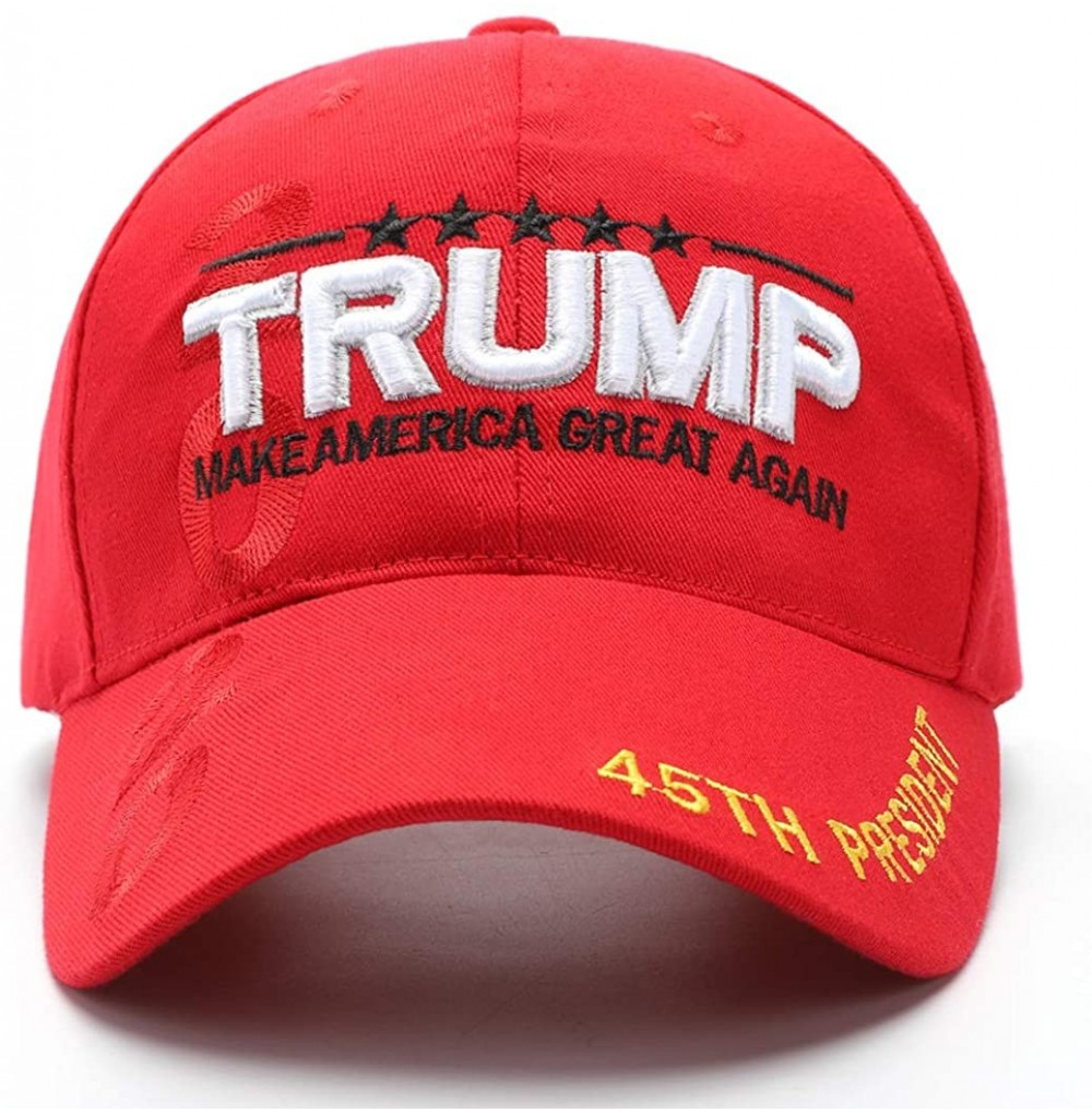 Baseball Caps Donald Trump 2020 Hat Keep America Great Hat 2020 USA Cap Make America Great Again - Red-d - CU18RLIS77D