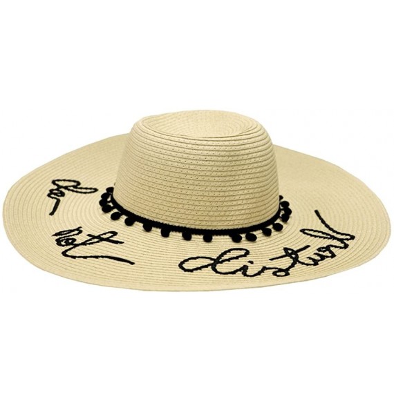 Sun Hats Cheveux St108 Women Sweet Paradise Straw Fedora Sun Hats 5 Colors - Pmf220 - C4183NIA8KN