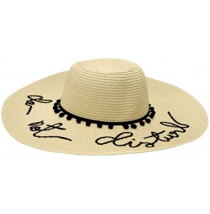 Sun Hats Cheveux St108 Women Sweet Paradise Straw Fedora Sun Hats 5 Colors - Pmf220 - C4183NIA8KN