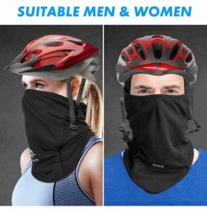 Balaclavas Balaclava UV Protect Windproof Dustproof Breath Cooling Face Mask Running Cycling Motor Mask for Men Women - CI18R...