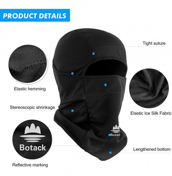 Balaclavas Balaclava UV Protect Windproof Dustproof Breath Cooling Face Mask Running Cycling Motor Mask for Men Women - CI18R...